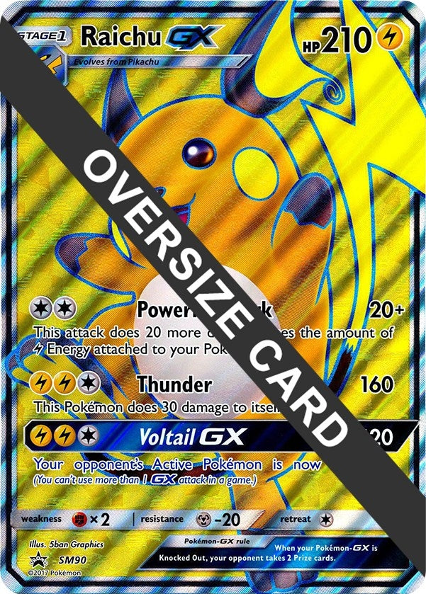 Image for Raichu GX - SM90 (SM90) (Jumbo Cards) - Pokemon