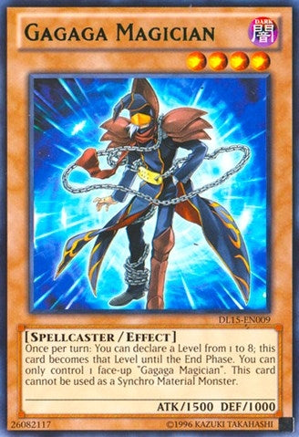 Gagaga Magician (Green) (15009) - YuGiOh Single