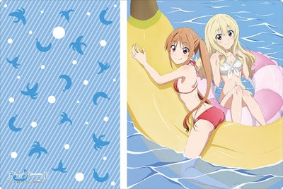 Bushiroad Rubber Mat Collection Vol.107: Aho-Girl - Yoshiko & Sayaka (107) - Playmats Sealed