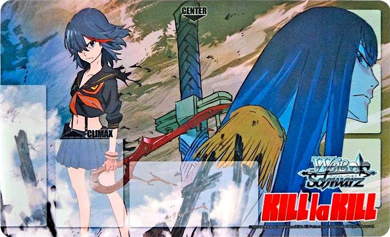 Weiss Schwarz Preorder Playmat - KILL la KILL - Playmats Sealed