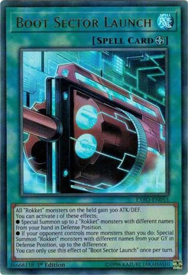 Boot Sector Launch (53) (EXFO) - YuGiOh Single