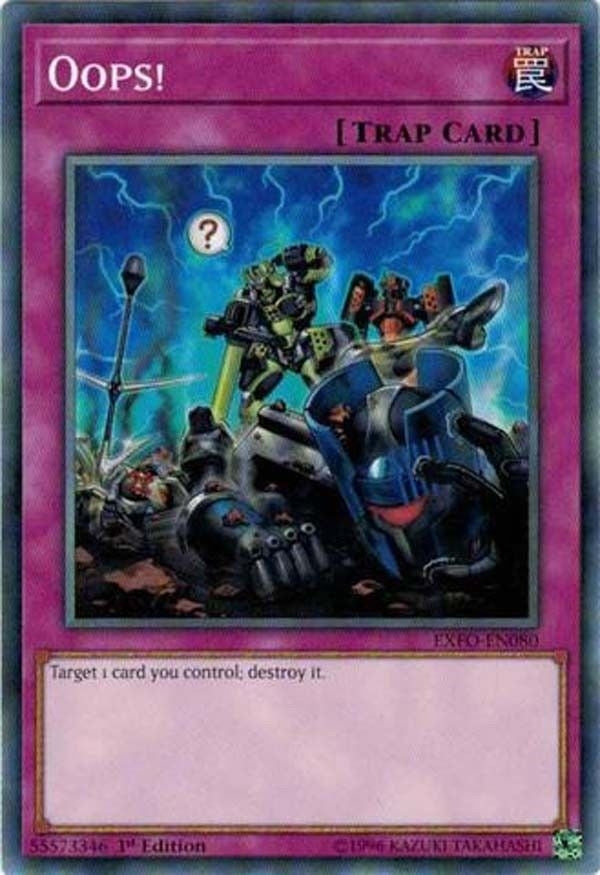 Oops! (80) (EXFO) - YuGiOh Single