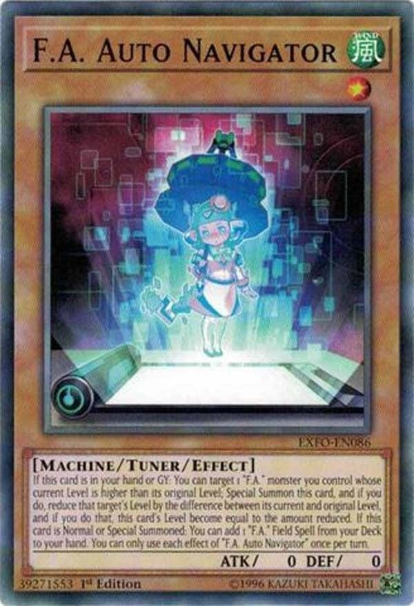 F.A. Auto Navigator (86) (EXFO) - YuGiOh Single