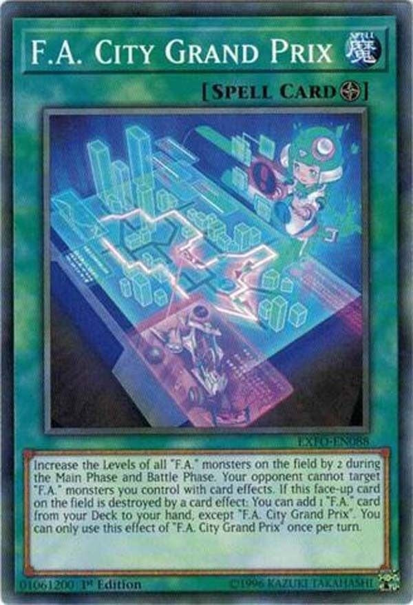 F.A. City Grand Prix (88) (EXFO) - YuGiOh Single