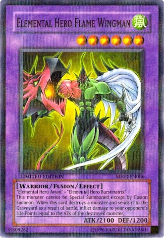 Elemental HERO Flame Wingman (3006) (MF03) - YuGiOh Single