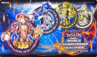 Yu-Gi-Oh! National Championship Playmat: Bujin Monsters - Playmats Sealed