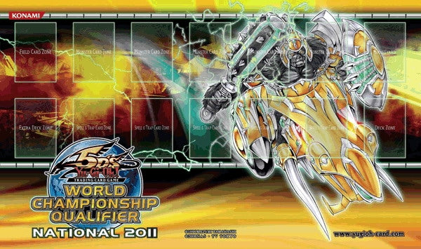 Yu-Gi-Oh! National Championship Playmat: Gladiator Beast Essedarii - Playmats Sealed