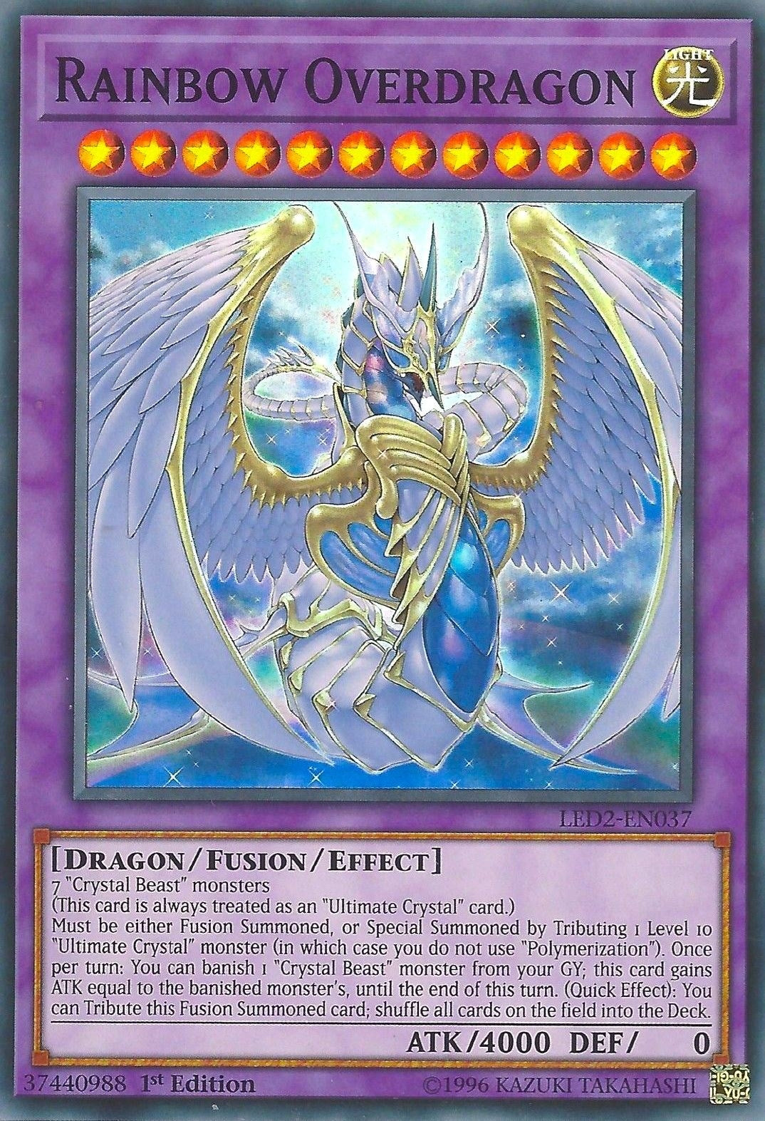 Rainbow Overdragon (2037) (LDAM) - YuGiOh Single