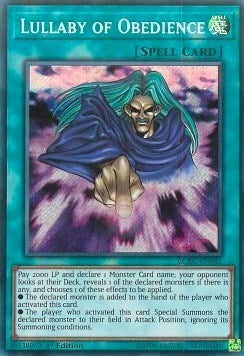 Lullaby of Obedience (42) (LC06) - YuGiOh Single