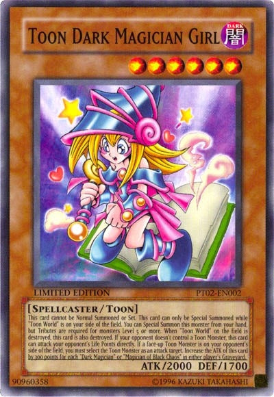 Toon Dark Magician Girl (2002) (PTP-EU) - YuGiOh Single