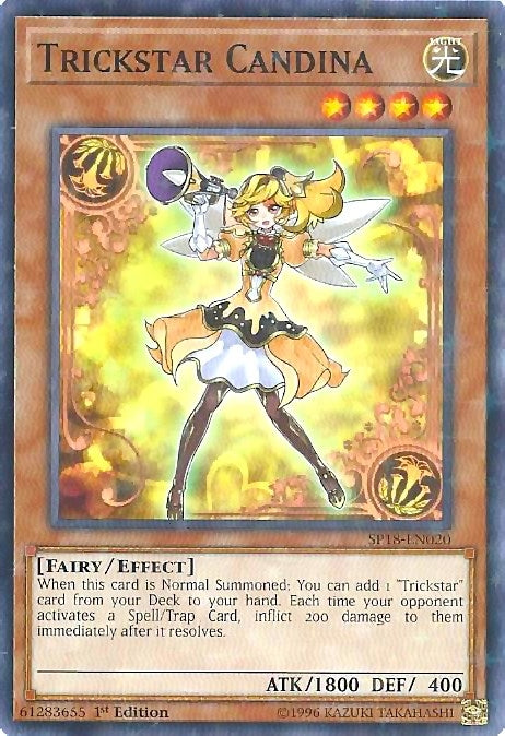 Trickstar Candina (Starfoil) (18020) (SPV) - YuGiOh Single