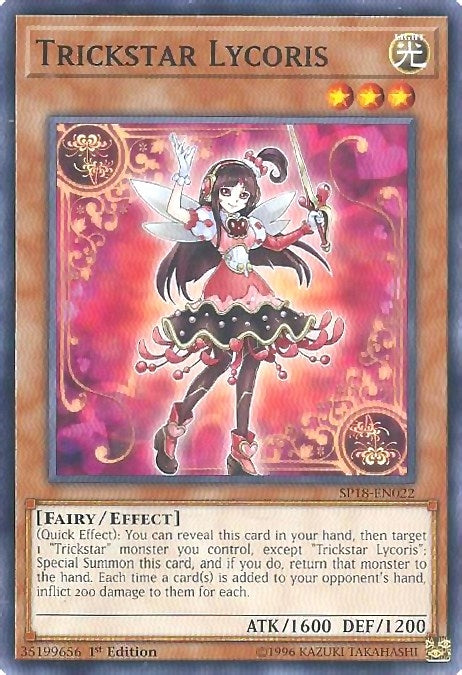 Trickstar Lycoris (18022) (SPV) - YuGiOh Single