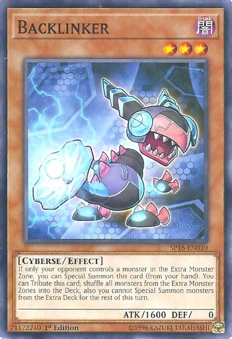 Backlinker (18010) (SPV) - YuGiOh Single