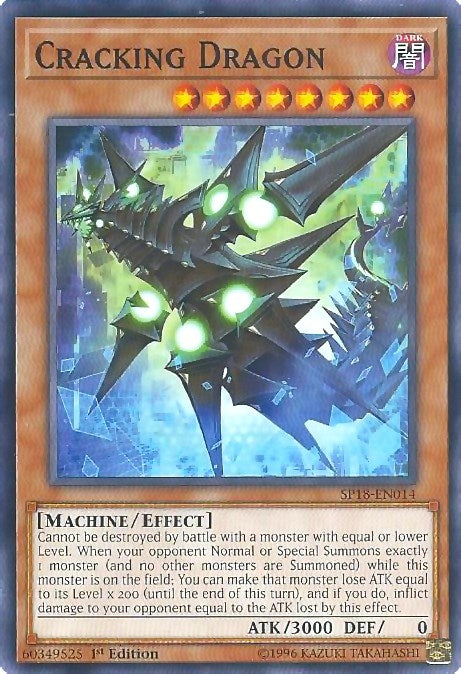 Cracking Dragon (18014) (SPV) - YuGiOh Single
