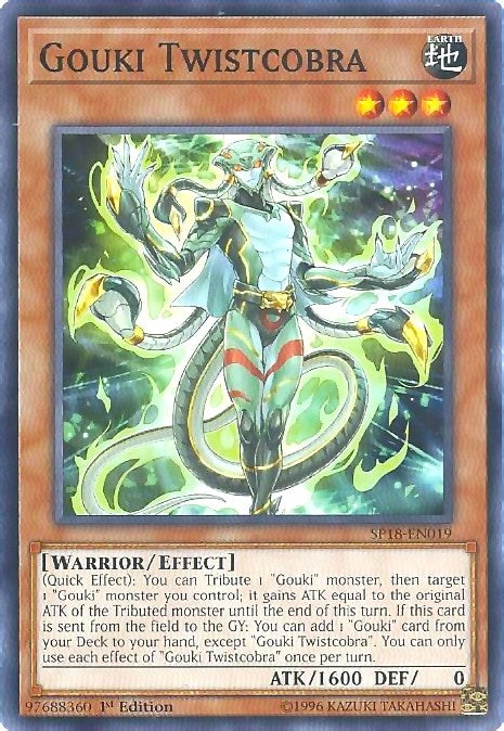 Gouki Twistcobra (18019) (SPV) - YuGiOh Single