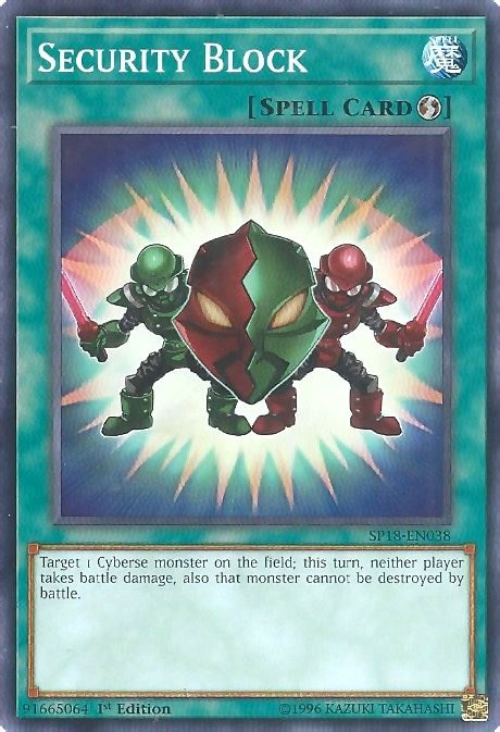 Security Block (18038) (SPV) - YuGiOh Single