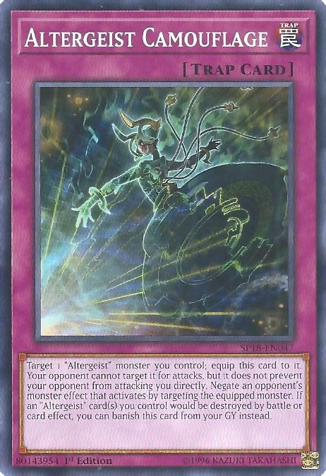 Altergeist Camouflage (18047) (SPV) - YuGiOh Single