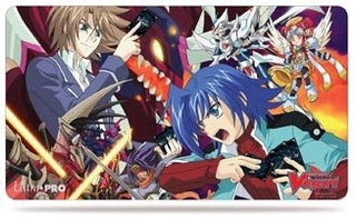 Dragonic Overlord Kai vs Aichi Playmat for Cardfight!! Vanguard - Playmats Sealed