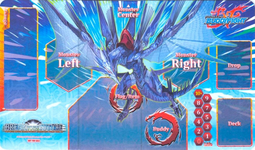 Future Card Buddyfight Preorder Playmat - Break to the Future - Playmats Sealed