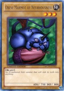 Obese Marmot of Nefariousness (3) (WCPP) - YuGiOh Single