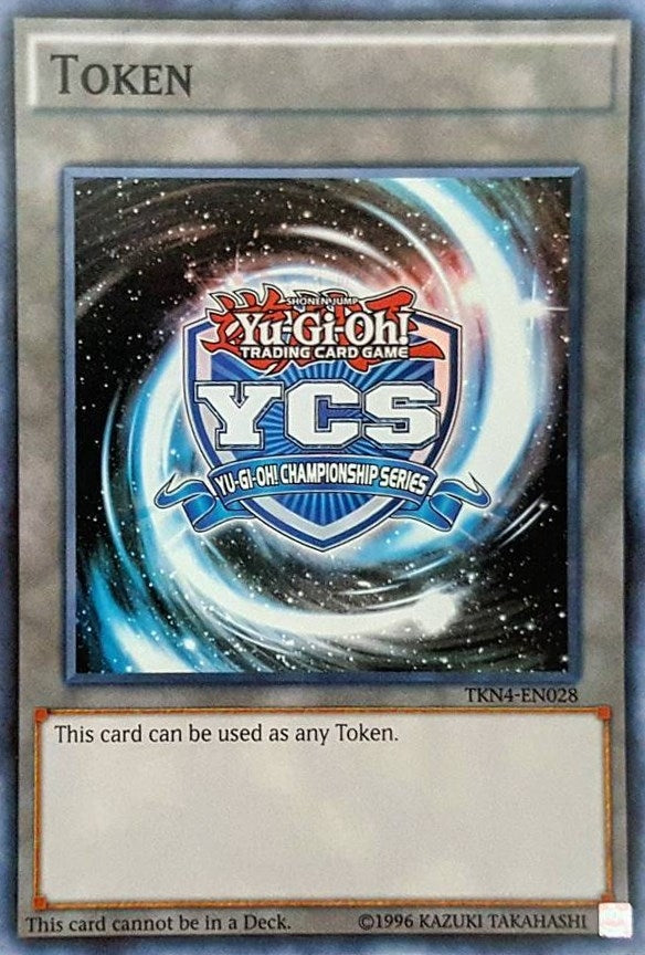 Yu-Gi-Oh Championship Series Token (2016 Pre-registration) (4028) - YuGiOh Single