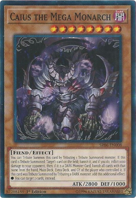 Caius the Mega Monarch (6008) (SR06) - YuGiOh Single