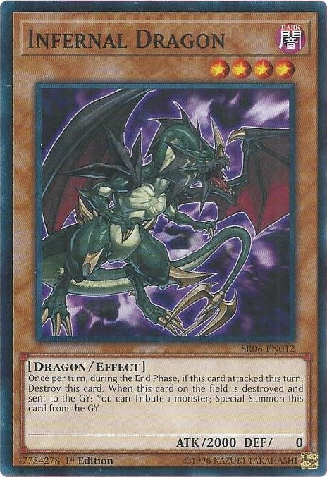 Infernal Dragon (6012) (SR06) - YuGiOh Single