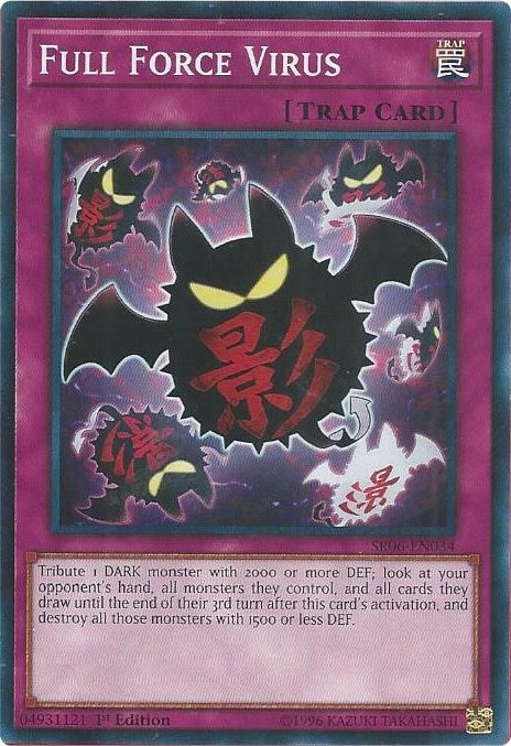 Full Force Virus (6034) (SR06) - YuGiOh Single