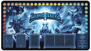 Blue Burst playmat for Lightseekers - Playmats Sealed