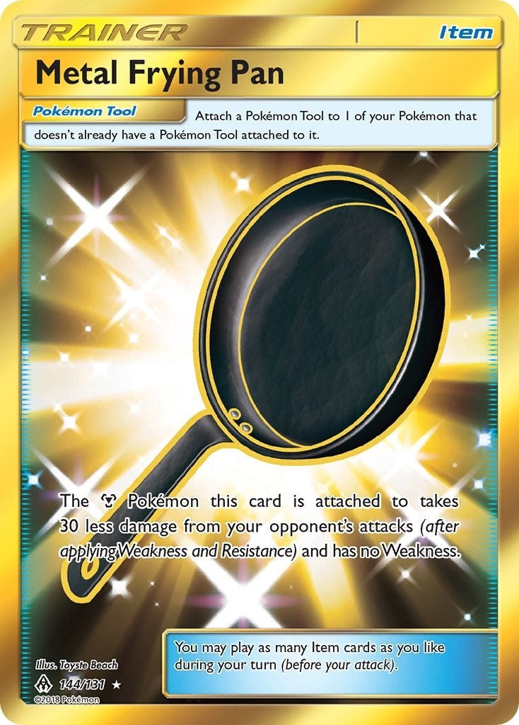 Image for Metal Frying Pan (Secret) (144/131) (SM - Forbidden Light) - Pokemon