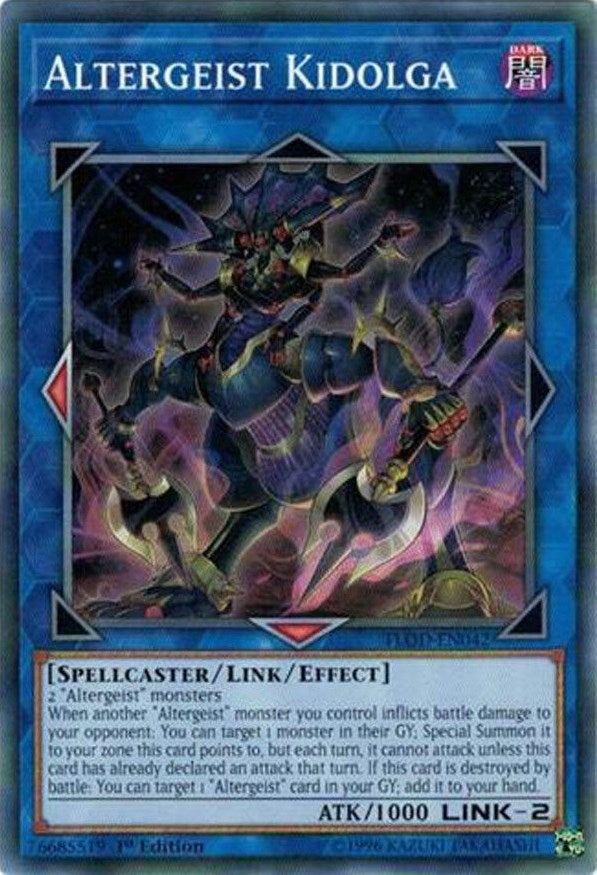 Altergeist Kidolga (42) (FLOD) - YuGiOh Single