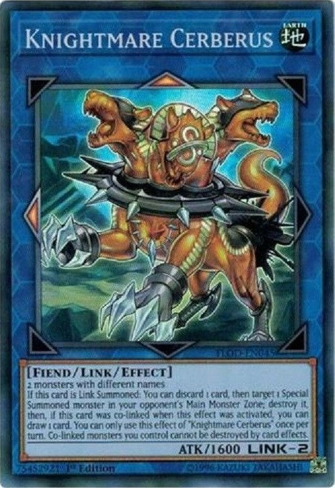 Knightmare Cerberus (45) (FLOD) - YuGiOh Single