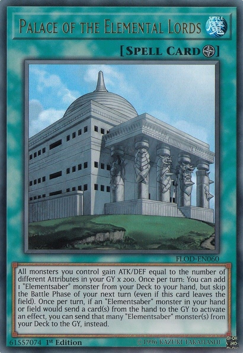 Palace of the Elemental Lords (60) (FLOD) - YuGiOh Single
