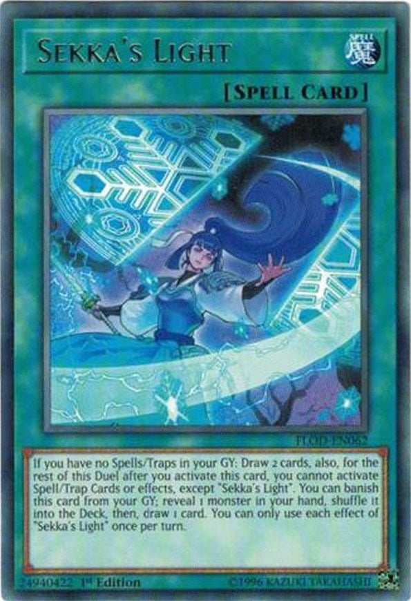 Sekka’s Light (62) (FLOD) - YuGiOh Single