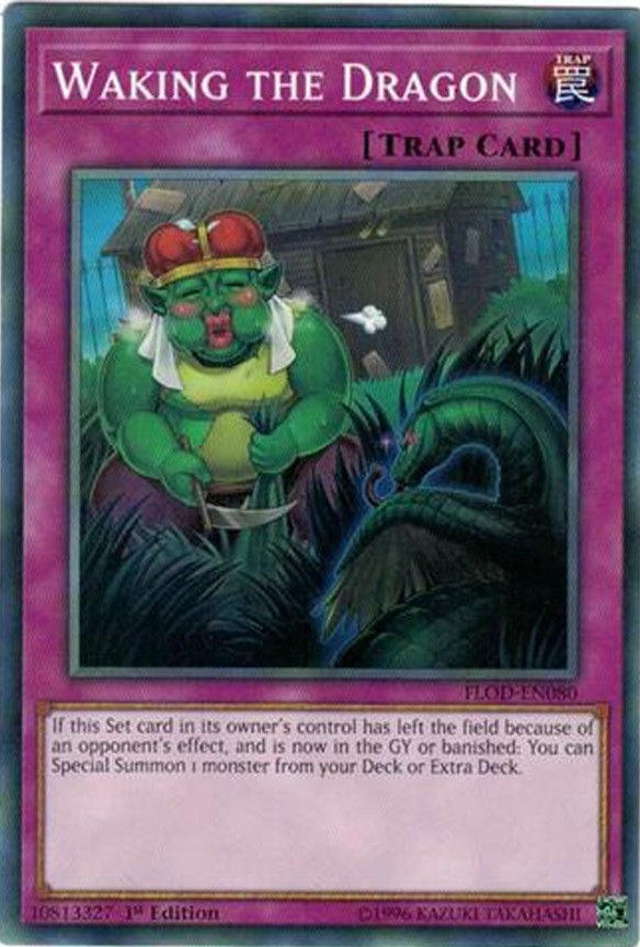 Waking the Dragon (80) (FLOD) - YuGiOh Single