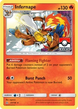 Image for Infernape - 23/156 (Pokemon League) (023/156) (League & Championship Cards) - Pokemon