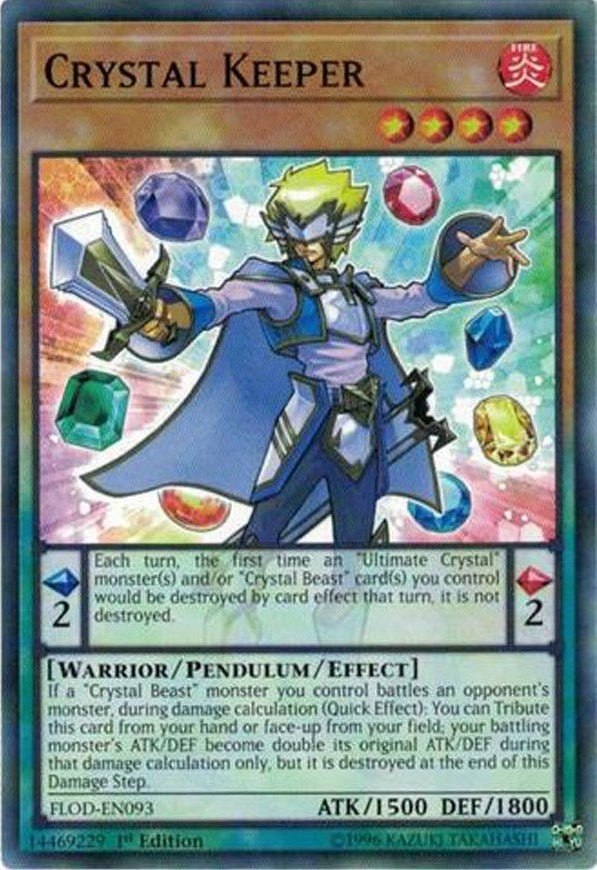 Crystal Keeper (93) (FLOD) - YuGiOh Single