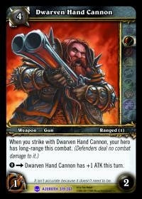 Dwarven Hand Cannon - WoW Single