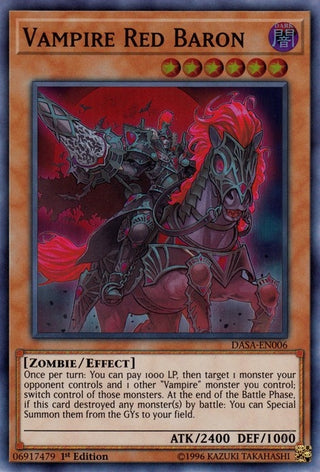 Vampire Red Baron (6) (DASA) - YuGiOh Single