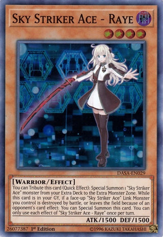 Sky Striker Ace - Raye (29) (DASA) - YuGiOh Single