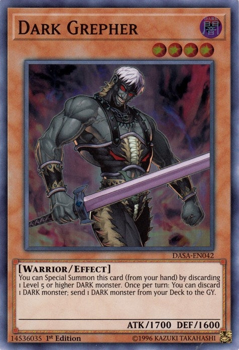 Dark Grepher (42) (DASA) - YuGiOh Single