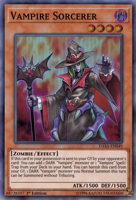 Vampire Sorcerer (49) (DASA) - YuGiOh Single
