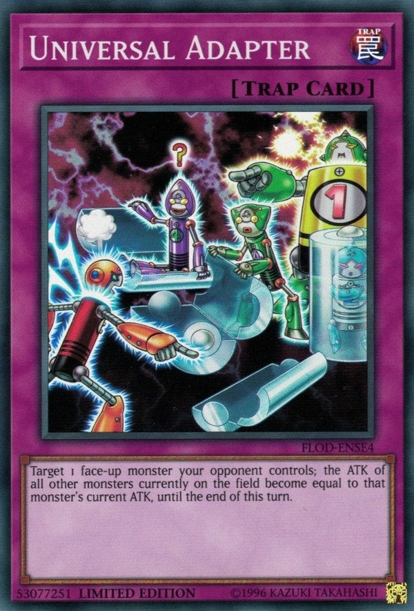 Universal Adapter (4) (FLOD) - YuGiOh Single