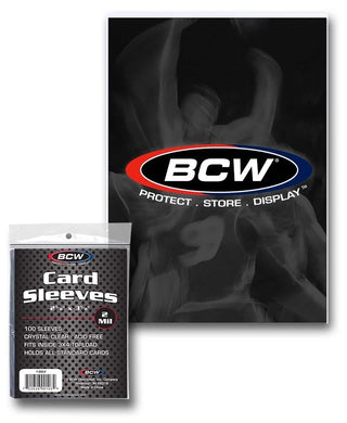 Image for Standard Card Sleeves - Clear (100-Pack) - Card Sleeves