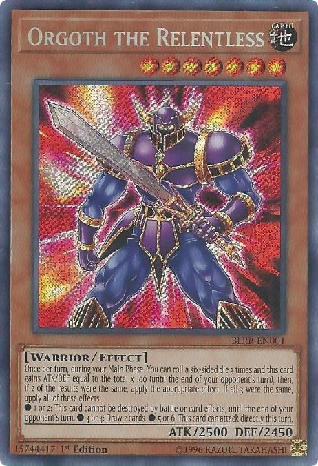 Orgoth the Relentless (1) (BLRR) - YuGiOh Single