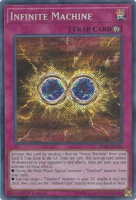Infinite Machine (28) (BLRR) - YuGiOh Single