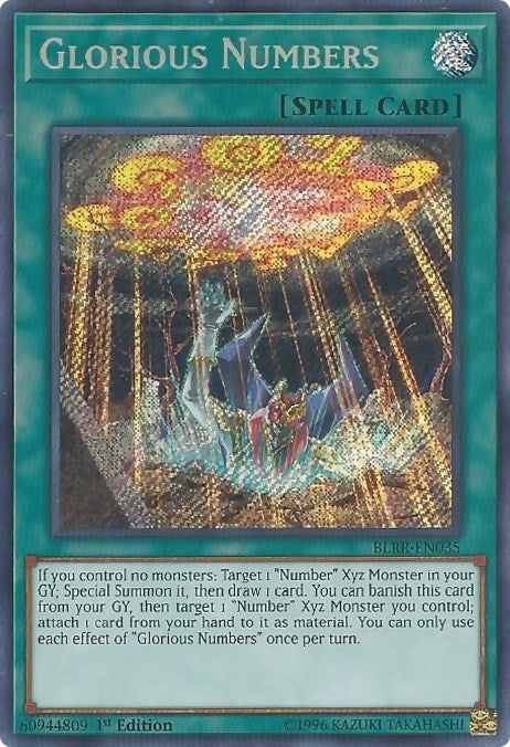 Glorious Numbers (35) (BLRR) - YuGiOh Single