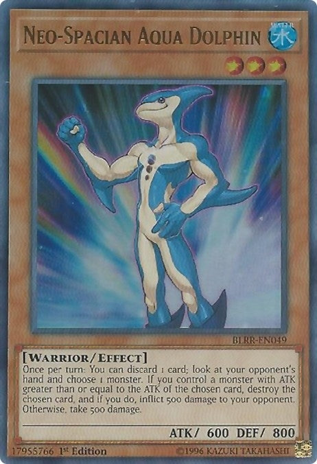 Neo-Spacian Aqua Dolphin (49) (BLRR) - YuGiOh Single