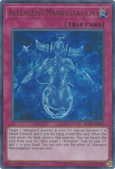 Altergeist Manifestation (67) (BLRR) - YuGiOh Single