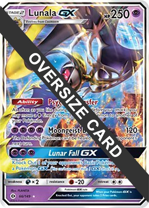Image for Lunala GX (066/149) (Jumbo Cards) - Pokemon